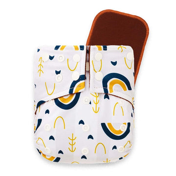 Baby Pure Needs Cloth Diaper For Babies From 0 To 3 Years | Reusable, Washable & Leakproof Diaper| Super Absorbent & Adjustable 