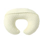 Queness Nursing Pillow Cover Breastfeeding Pillow Cases Plush Dot Slipcover Pillow Shams (Creamyellow)