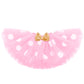 Toddler Baby Girl Second 2Nd Birthday Cake Smash Outfit Infant Girl 1St Birthday Romper Tutu Skirt 3D Ear Mouse Headband Clothes