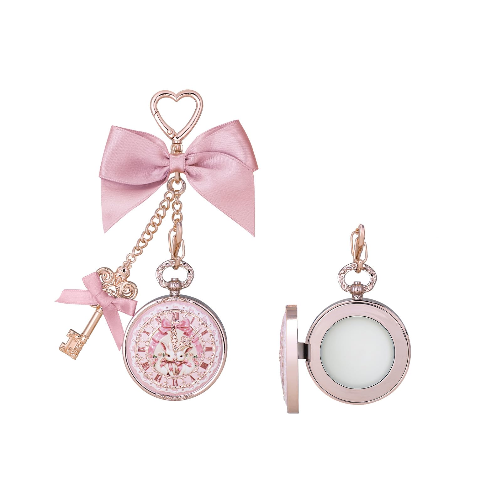 Flower Knows Bunny Garden Lip Balm Bag Charm,Hydrating & Softening Lip Care with Nourishing Oils & Long-Lasting Moisture,Non-Sti
