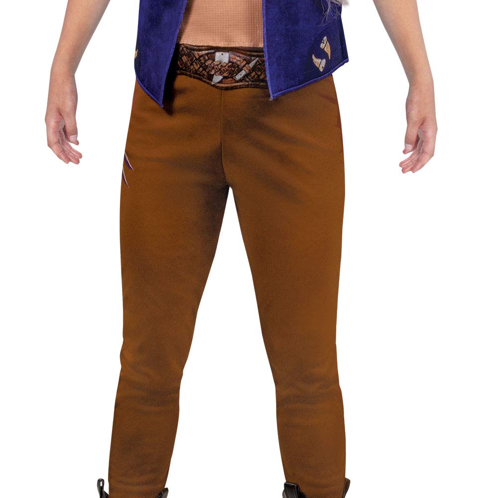 Disguise Disney Zombies 2 Addison Werewolf Classic Girls Costume, Brown & Purple, Large (10-12)