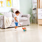 Hape Lilly Musical Push Along | Wooden Push Along Baby Walking Bird, Playful Kids Toy with Detachable Stick, Multicolor, 22.05 I