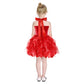Red Tutu Dress For Girls Sparkly Sequin Christmas Princess Birthday Party Dress Costume For Little Girls Kids Halloween Prom Bal