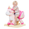 labebe - Baby Rocking Horse, Ride Unicorn, Kid Ride On Toy for 6 Month-3 Year Old, Infant (Boy Girl) Plush Animal Rocker, Toddle
