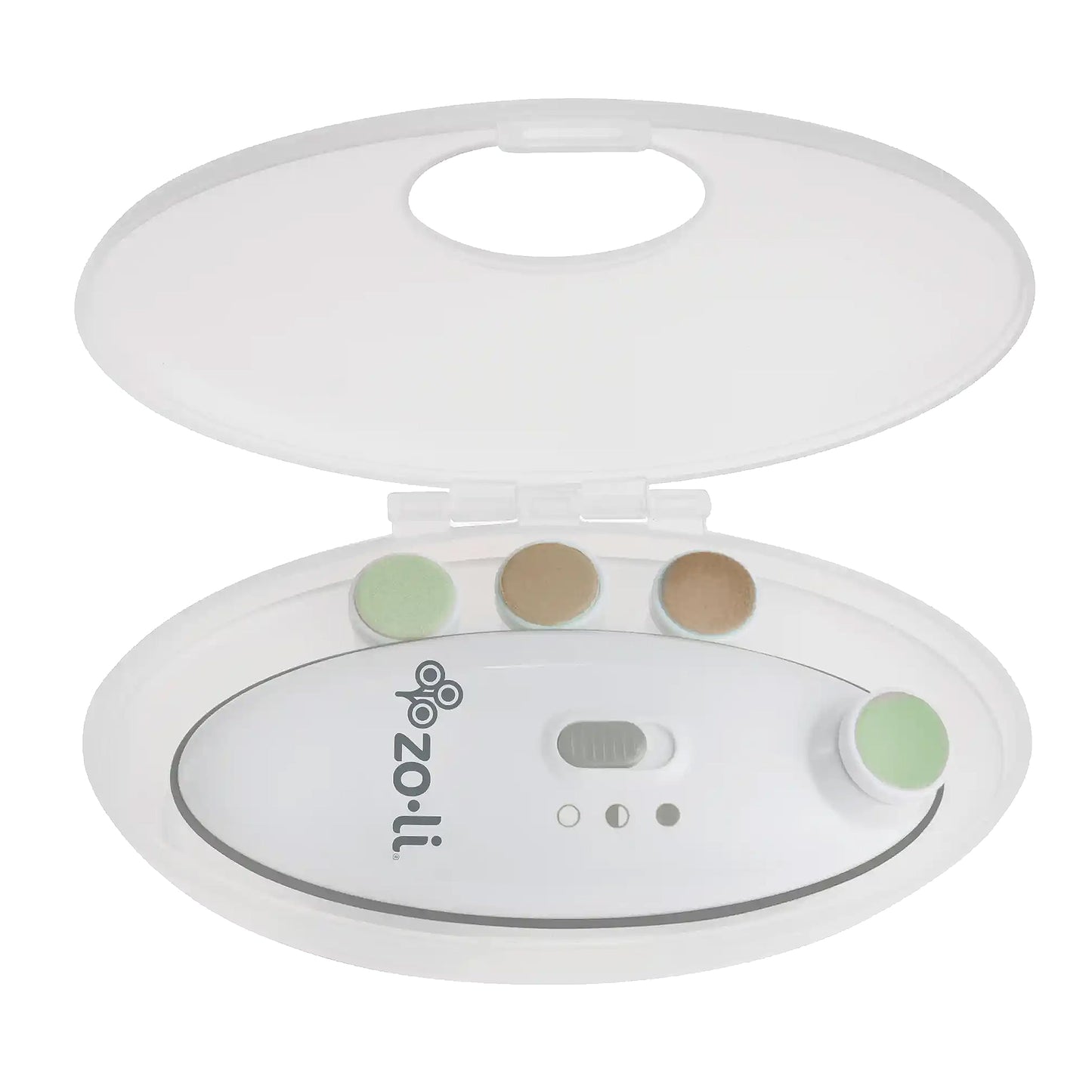 Zoli Buzz B Electric Baby Nail Trimmer | Zoli Baby Safe Nail File For Newborn Infant And Up, Original Safety Electric Baby Nail