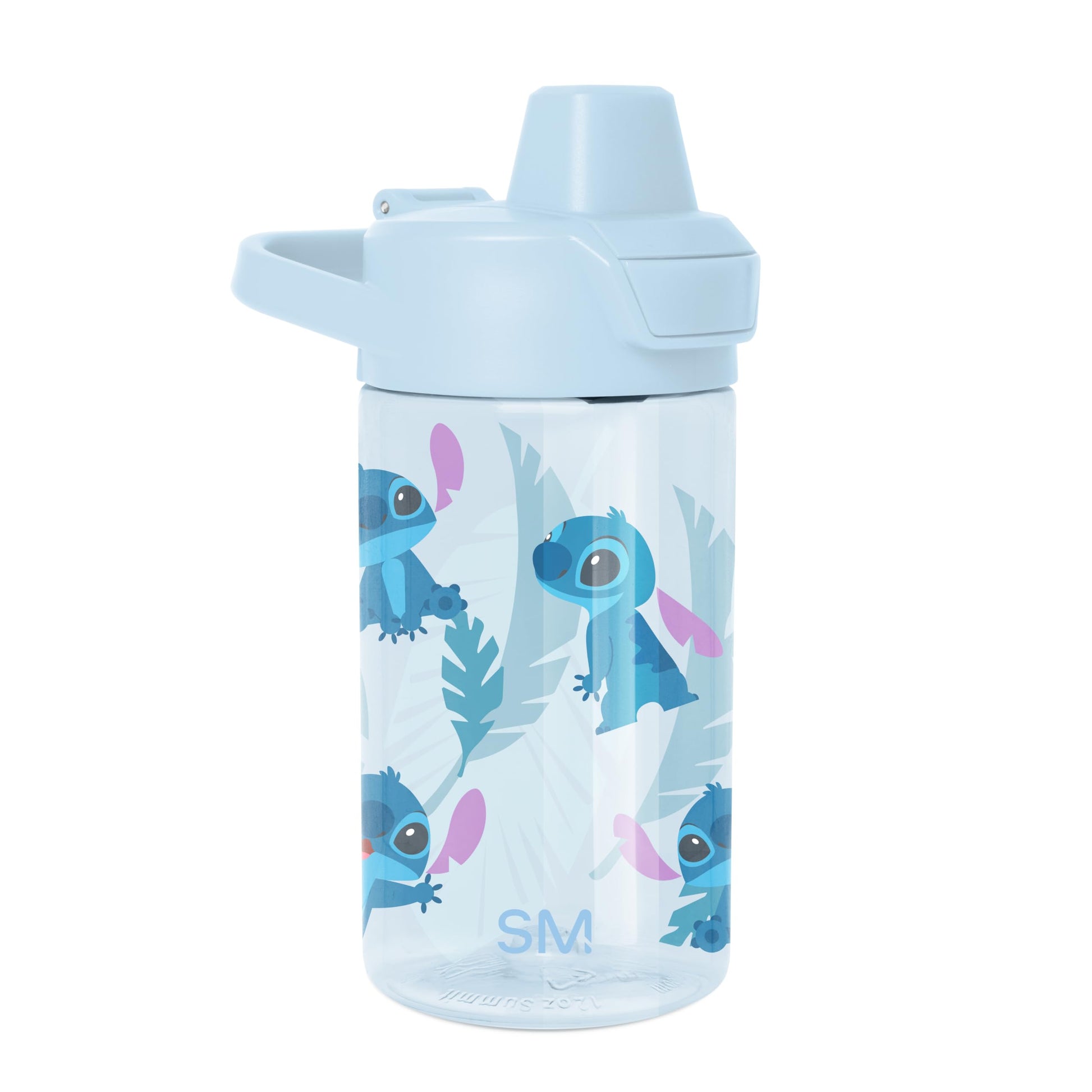 Simple Modern Disney Kids Tritan Plastic Summit Water Bottle | 12 oz BPA-Free Cup with Covered Leak Proof Straw Lid for Girls, B