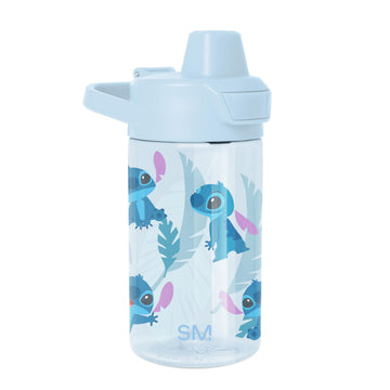 Simple Modern Disney Kids Tritan Plastic Summit Water Bottle | 12 oz BPA-Free Cup with Covered Leak Proof Straw Lid for Girls, B