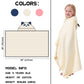 Hiturbo Kids Animal Hooded Towel: Soft Plush Fleece Blanket - 50'X30' Swim Cover Up - Pool Beach Bath Towel Wrap For 3-12 Yrs