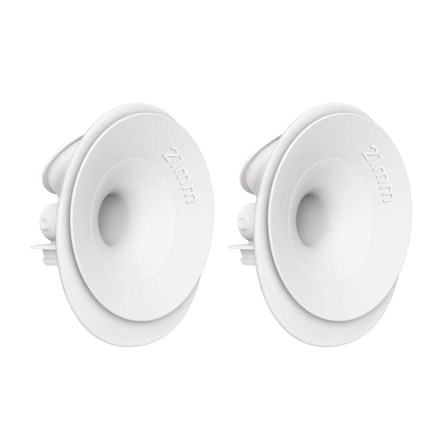 2pc M9 Upgraded Double-Sealed Flange 21mm Only Compatible with Momcozy Upgraded Mobile Flow M9, 21mm Flange, BPA Free, Comfort P