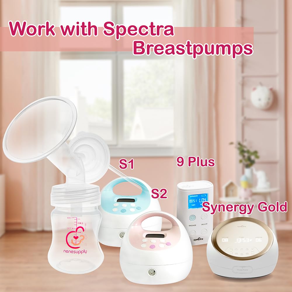 Nenesupply 27Mm Flange And Duckbil Valves Compatible With Spectra S1 Spectra S2 Breastpump Replacement To Spectra Pump Parts And