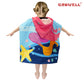 Growell Hooded Kids Beach Towels - Toddler Bath Towel Girls Boys Swim Cover-Ups For Ages 1 To 6 Kids Pool Towels Quick Dry Light