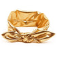 Aisibo Baby Headbands, Children Big Bow Elasticity Headband Kids For Girls Newborn Infant Toddlers Kids (Gold)