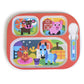 French Bull 11' Kids Everyday Tray - Divided Tray And Spoon Set, Farm Animals (74411)