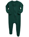 Vaenait Baby Toddler Boys Girls Solid Fotie Pajama Cozy Modal Green 12M
