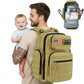 MIRACOL Diaper Bag Backpack for Dad: 40L Large Capacity Tactical Dad Bag with 16+ Organized Pockets - 900D Fabric Military-Style