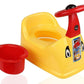 Nabhya Ferrari Baby Potty Training Seat- Chair For Kids- Infant Potty Toilet Chair With Removable Tray & Closing Lid (Yellow)