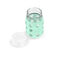 Lifefactory 8-Ounce Wide Neck Glass Baby Bottle With Protective Silicone Sleeve And Flat Cap, Mint (Lg2231Wmi4)