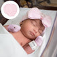 Bqubo Newborn Baby Caps Mittens For Baby Girls Set Hospital Hat Beanie Infant Hats With Bow Baby Scratch Mitten Gloves