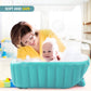 Inflatable Baby Bathtub With Air Pump, Baby Bath Tub Toddler Bathtub, Foldable Shower Basin For Newborn, Portable Travel Bath Tu