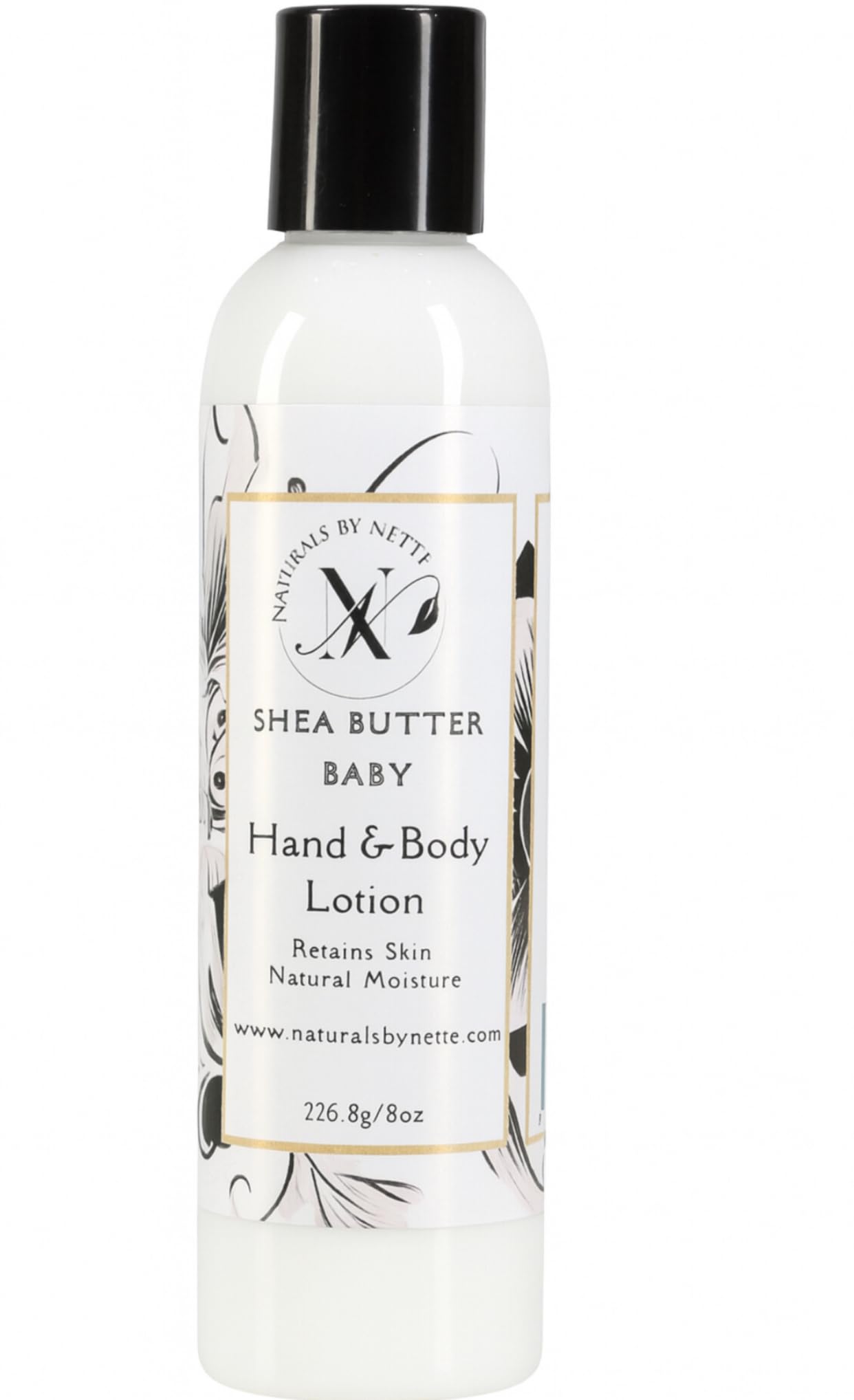NaturalsByNette Hand and Body Lotion for Women and Men - Shea Butter Moisturizing Lotion with Coconut, Mango Butter, Grapeseed &