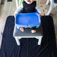 Bapronbaby Minimalist Black Splash Mat - Waterproof Catch-All For Under High Chairs, Floors, Tables, Playtime Or Arts & Crafts -