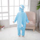 Wafunne Kids Rabbit Costume Cosplay Halloween Easter Animal Onesie For Boys Girls Child Blue Bunny S