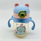 Sweetie Pie Kids Sippy Cup with Straw, Dual Handles, Blue