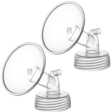 Belmikal 25mm Flanges Compatible with Spectra S2 S1 9 Plus Ameda MYA Motif Luna Breastpumps Replacement to Pump Parts Flange. Co