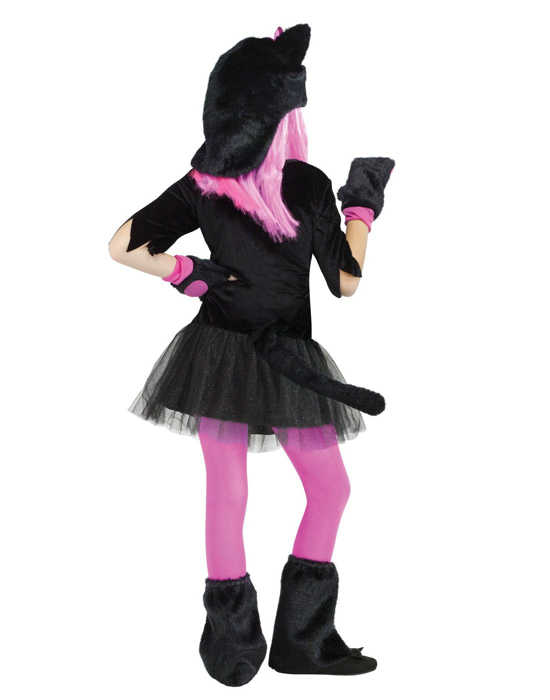 Fun World Little Girl'S Medium/Miss Kitty Children'S Costume, Multicolor, Medium