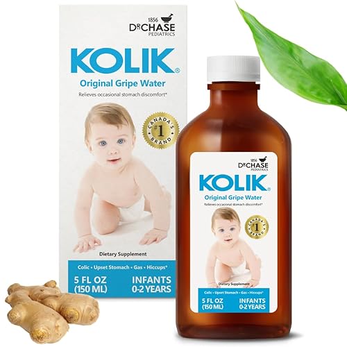 Dr. Chase Kolik Original Gripe Water - Colic Relief For Newborns & Infants - Safe, All Natural Gas Drops For Babies - Herbal For