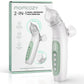 Momcozy Nasal Aspirator for Baby, Innovative 2-in-1 Electric Nose Suction with Spray, 65kPa Nose Sucker with 4 Adjustable Suctio