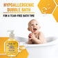 Bella B Bubble Bath For Baby & Kids 8 Oz - Organic Bubble Bath For Toddlers - Toddler Bubble Bath Tear-Free Baby Bubble Bath Org