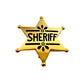 Children'S Cowboy, Sheriff Theme Costume Dress Up Set For Boys And Girls - Cowboy Hat, Bandana And Gold Sheriff Badge (Brown)