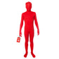 Morphsuits Red Original Kids Costume - Size Medium 36-311 (105cm-119cm) (KSREM)