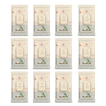Baby Forest Mulmul Baby Wipes (Pack Of 12)