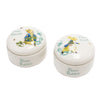 Enesco Beatrix Potter Peter Rabbit Tooth And Curl Boxes Baby Nursery Keepsake Set, 1.26 Inch, White