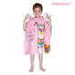Hooded Kids Beach Towels - Toddler Bath Towel Girls Boys Swim Cover-Ups For Ages 1 To 6 Kids Pool Towels Quick Dry Lightweight S