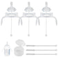 Sippy Straw Cup Soft Conversion Kit For Philips Avent Anti-Colic Baby Bottle, Toddler Transition Kit With Silicone Sippy Spout N