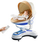 Baby Swing for Infants, 3 Auto-Moving Modes Path & Timing Function with 5-Point Safety Harness, Smart Remote Control Newborn Soo