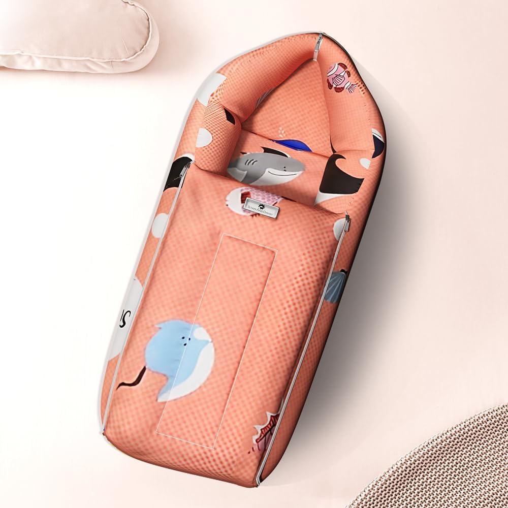 Staranddaisy 3 In 1 Baby Sleeping Bag For New Born/Baby Bedding Set For New Born/Soft And Comfortable Baby Bed For 012 Months/W