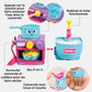 Toomies E73264 Bubble & Bake Bathtime, Bath Toddlers, Kitchen Themed Bubble Making Toy, 2 in 1 Set, Kids Water Play Suitable for
