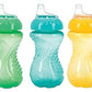 Nuby No-Spill Easy Grip Cup, 10 Ounce, Colors May Vary, 1 Pack