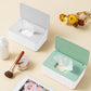 2Pcs Diaper Wipes Dispenser, Refillable Wipe Container, Wipe Container With Sealing Design Lid, Keep Wipes Fresh,Wet Wipes Cases