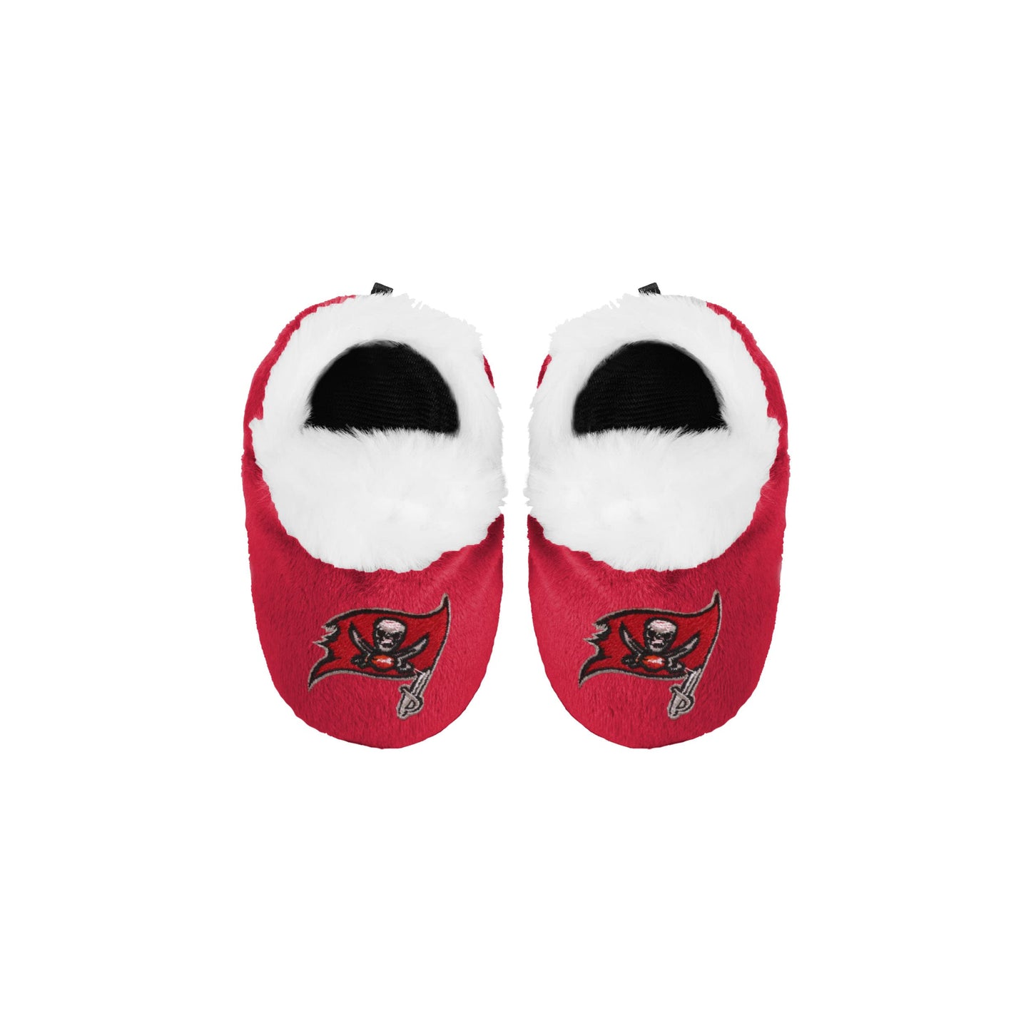 Foco Tampa Bay Buccaneers Logo Baby Bootie Slipper Small