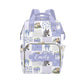 Noverbibi Custom Horse Baby Diaper Bag with Name - Personalized Nursing Travel Tote Backpack for Mom or Dad, Custom Name Baby Da