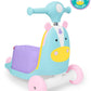 Skip Hop 3-In-1 Baby Activity Push Walker To Toddler Scooter, Zoo Unicorn