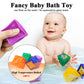 Kingtree Baby Blocks, 9PCS Soft Squeeze Building Blocks Stacking Toys for 6+ Months Babies, Baby Teething Chewing Educational Bl