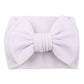 Lddcx Bows For Baby Girls Headband, Newborn Bows Headbands Baby Hair Bows Hairbands Hair Accessories.(Fd104) (Yellow White)