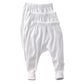 Butterblu Fallon 3-Pack Footed Pants 100% Organic Cotton Bottoms for Baby Boys & Girls, White, Newborn