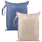 Tiny Twinkle Mess-Proof Waterproof Wet Dry Bag | 2-Pack Reusable Wet Bags for Swimsuits & Baby Clothes | Leakproof Wet Bag for T